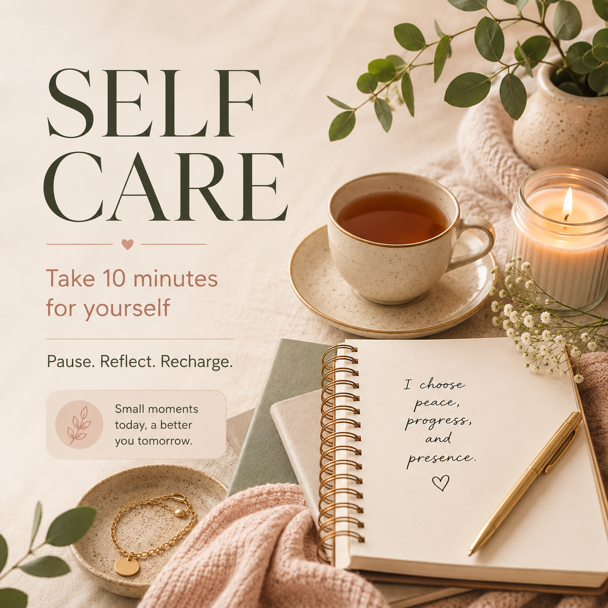 Self-Care Is Not Selfish: Making Time for Yourself in a Busy World