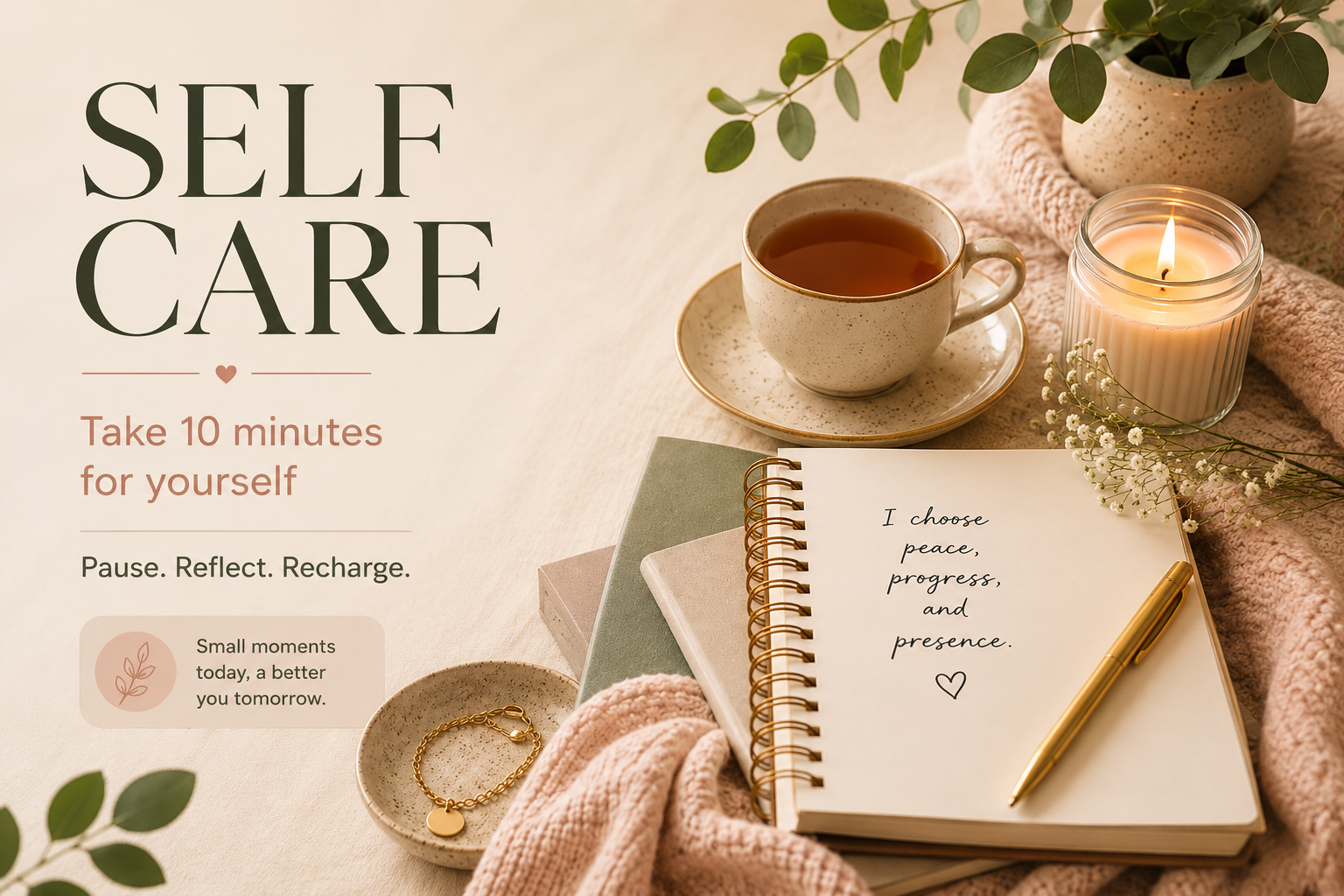 Self-Care Is Not Selfish: Making Time for Yourself in a Busy World