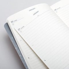 Matilda Myres 2027 A6 Daily Diary | Day-to-Page Planner