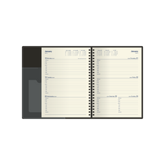 2027 Collins Associate II A5 Weekly Diary | Lay-Flat Wiro Planner