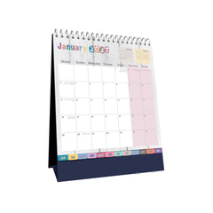 2027 Collins Desktop Calendar | 12-Month Desk Planner & International Holidays