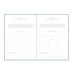 Dream Planner - B5 Week-To-View Diary - 2025 Calendar Year Planner