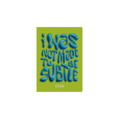 Affirmation - A5 Week-To-View - Diary - 2026 Calendar Year Planner