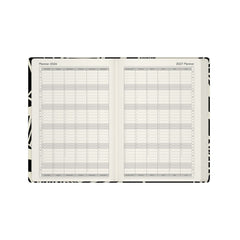 2026-2027 Mid Year Planner - 13 Month A5 Week-to-View - Black & White - Collins Debden Bold Mono Range