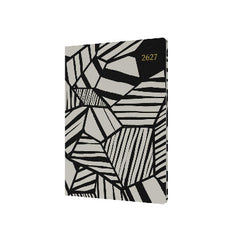 2026-2027 Mid Year Planner - 13 Month A5 Week-to-View - Black & White - Collins Debden Bold Mono Range