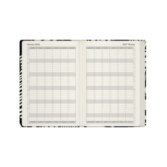2026-2027 Mid Year Planner - 13 Month A5 Week-to-View - Black & White - Collins Debden Bold Mono Range