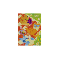 Collins - Glasgow School of Art (Bella Ramsay) Cat Notebook, A5 Recycled Hard Cover