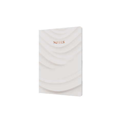 Collins A5 Recycled Hardcover Notebook 192 Ruled Pages | Dimensional Surfaces