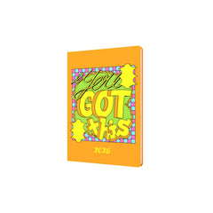 Positive by Ben Woodcock - A5  Week-To-View - Diary - 2026 Calendar Year Planner
