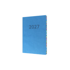 2027 Collins Edge Rainbow Weekly Diary | Leather Cover Planner
