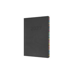 2027 Collins Edge Rainbow Weekly Diary | Leather Cover Planner