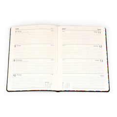 2027 Collins Edge Rainbow Weekly Diary | Leather Cover Planner