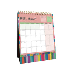 2027 Collins Desktop Calendar | 12-Month Desk Planner & International Holidays