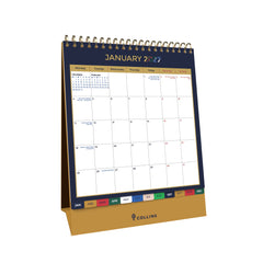 2027 Collins Desktop Calendar | 12-Month Desk Planner & International Holidays