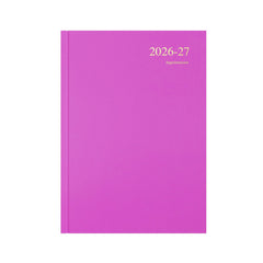 2026-2027 - Mid/Academic Year Planner - 13 Month A4 Week-to-View with Appointments - Yellow - Collins Debden Essential Range