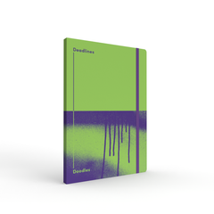 Chaos & Control - A5 Ruled Notebooks - Deadlines & Doodles - Green