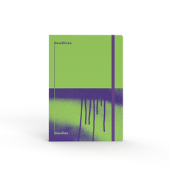 Chaos & Control - A5 Ruled Notebooks - Deadlines & Doodles - Green