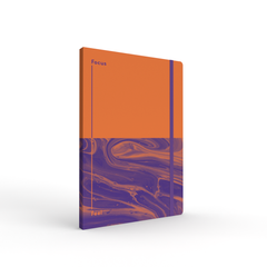 Chaos & Control -  A5 Ruled Notebooks - Focus & Feel - Orange
