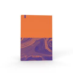 Chaos & Control -  A5 Ruled Notebooks - Focus & Feel - Orange