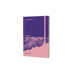 Dates & Dreams - A5 Undated Week to View Diaries - Organisation & Inspiration - Purple