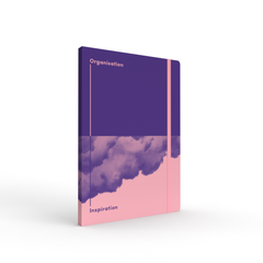 Chaos & Control - A5 Ruled Notebooks - Organisation & Inspiration - Purple