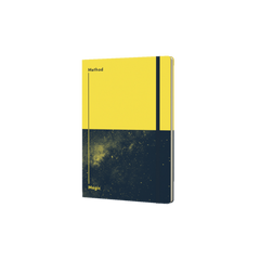 Chaos & Control - A5 Ruled Notebooks - Method & Magic - Yellow