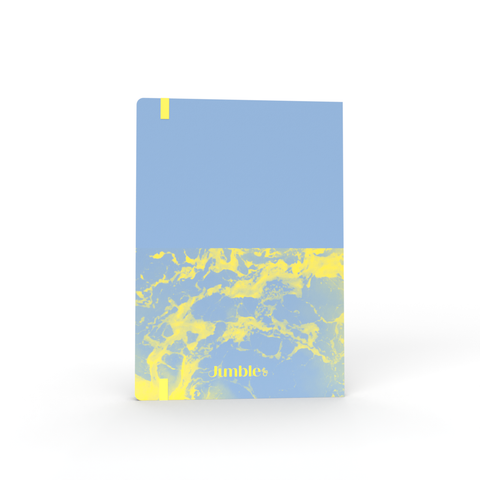 Chaos & Control A5 Ruled Notebooks - Tasks & Timeout Light Blue