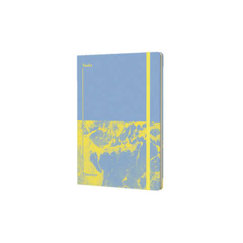 Chaos & Control - A5 Ruled Notebooks - Tasks & Timeout - Light Blue