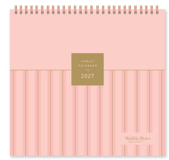 Matilda Myres | 2027 Monthly Five Column Family Calendar | Month-to-View