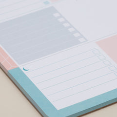 Matilda Myres A5 Daily List Pad | 100 Sheets & Magnetic Strip
