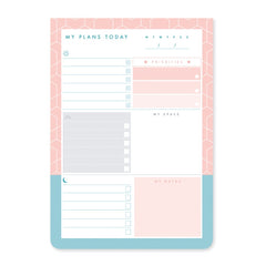 Matilda Myres A5 Daily List Pad | 100 Sheets & Magnetic Strip