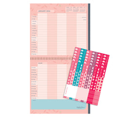 Matilda Myres | 2027 Monthly Five Column Family Calendar | Month-to-View