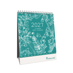 2027 Collins Desktop Calendar | 12-Month Desk Planner & International Holidays