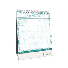 2027 Collins Desktop Calendar | 12-Month Desk Planner & International Holidays