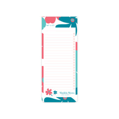 Matilda Myres Floral Magnetic Shopping List Pad | Fridge Notepad
