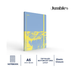 Chaos & Control A5 Ruled Notebooks - Tasks & Timeout Light Blue