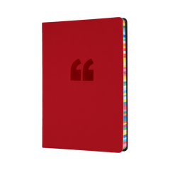 Edge Rainbow Notebook (Ruled) A5