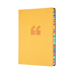 Edge Rainbow Notebook (Ruled) A5